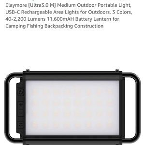 New in box outdoor portable light (medium)